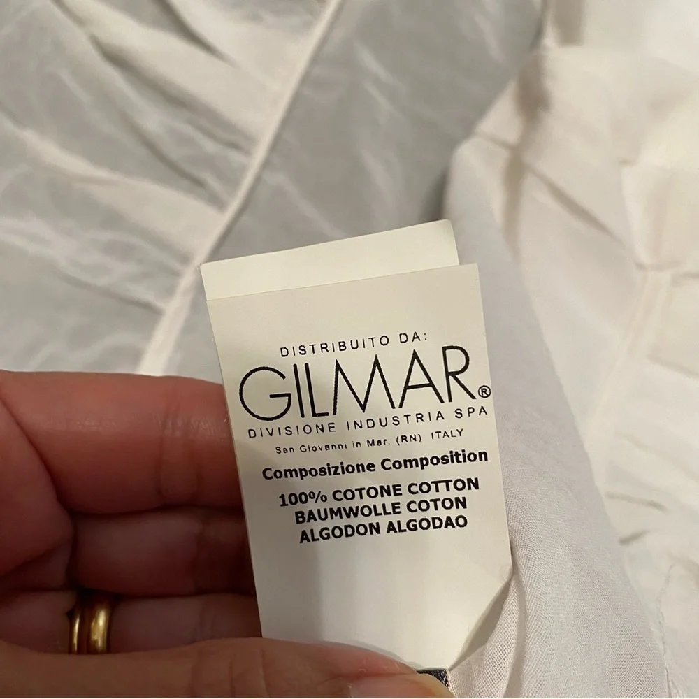 - Giambattista Valli Blouse white blouse size 40 or XS made in Italy - Picture 8 of 13